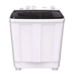 Tornado TWH-Z12DNE-W, Twin Tub Washing Machine - 12 Kg