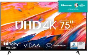 Hisense 75″ 4K UHD Smart TV