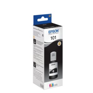 Epson 101 Black Ink Cartridge 127ml - for L4150, L4160, L6160, L6170, L6176, L6190 - Model No: C13T03V14A