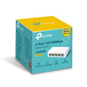 TP-Link 5-Port 10/100Mbps Desktop Network Switch - Model No: TL-LS1005
