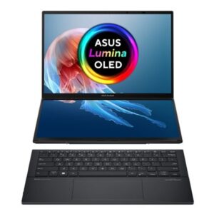 ASUS Zenbook Duo UX840, Intel Core Ultra 9 285H, 32GB DDR5 RAM, 2TB SSD, Windows 11 Home, Dual 14" 3K OLED Touch Screen 120Hz - Model No: 90NB14X1-M00670