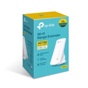 TP-Link AC750 Mesh Wireless Wall Plugged Range Extender - Model No: TL-RE200