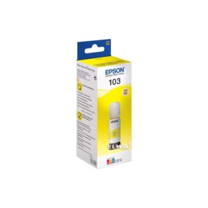 Epson 103 Yellow Ink Cartridge 65ml - for L1110, L3110, L3111, L3116, L3150, L3151, L3156, L3160, L5190 - Model No: C13T00S44A
