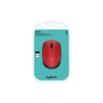 Logitech M171 Wireless Mouse, Red - Model No: 910-004641