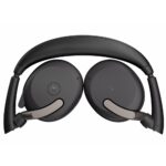 Jabra Evolve2 65 Flex Wireless Bluetooth Stereo Headset, Active Noise-Cancelling, MS Teams, USB-A - Model No: 26699-999-999