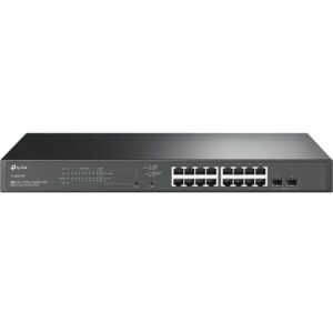 TP-Link JetStream 18-Port Gigabit Smart Switch with 16-Port PoE+ - Model No: TL-SG2218P