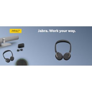 Jabra Evolve 10 USB-A Wired Stereo Headset, Noise-Cancelling Mic - Model No: 2699-820-109