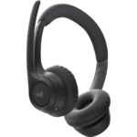 Logitech Zone 300 Bluetooth Headset with Noise Cancelling Mic, Midnight Black - Model No: 981-001407