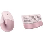 Logitech Wave Keys and Lift Wireless & Bluetooth Keyboard and Mouse Combo, Graphite - Model No: 920-013635