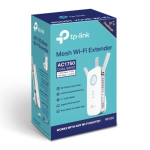 TP-Link AC1750 Mesh Wireless Wall Plugged Range Extender - Model No: TL-RE450