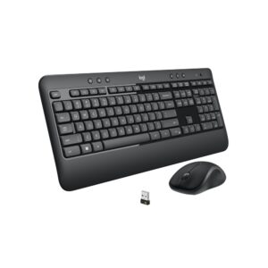 Logitech MK540 Advanced Wireless Keyboard and Mouse Combo, Carbon - Model No: 920-008685