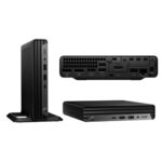 HP Pro Mini 400 G9 Desktop PC, Intel Core i7 14700T, 8GB DDR5 RAM, 512GB SSD, FreeDOS - Model No: B70XKAT