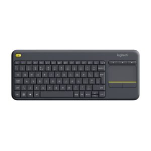 Logitech K400 Plus Wireless Keyboard with Touchpad, Black - Model No: 920-007145