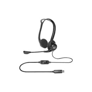 Logitech 960 USB Headset, Black - Model No: 981-000100