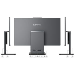 Lenovo ThinkCentre neo 50a 27 Gen 5, Intel Core i7 13620H, 8GB DDR5 RAM, 512GB SSD, No OS, 27" FHD - Model No: 12SA000CUM