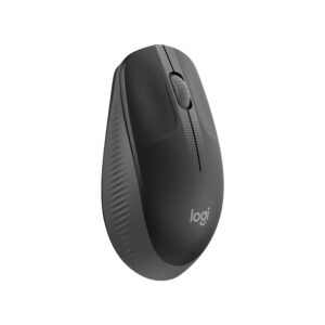 Logitech M190 Full-Size Wireless Mouse, Charcoal - Model No: 910-005905