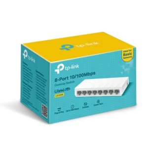 TP-Link 8-Port 10/100Mbps Desktop Network Switch - Model No: TL-LS1008