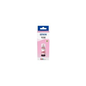 Epson 108 Light Magenta Ink Cartridge 70ml - for L18050, L8100, L8050 - Model No: C13T09C64A