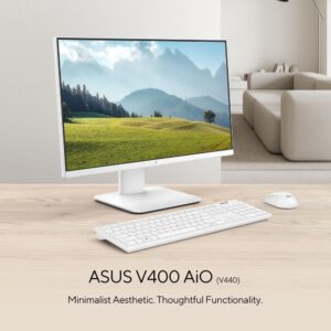 ASUS AIO V440, Intel Core i7 13320H, 8GB DDR5 RAM, 512GB SSD, DOS, 23.8" FHD - Model No: 90PT03X1-M01NS0