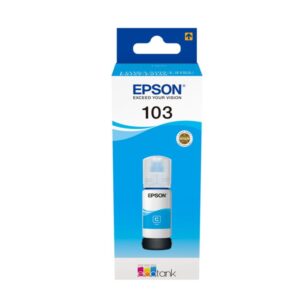 Epson 103 Cyan Ink Cartridge 65ml - for L1110, L3110, L3111, L3116, L3150, L3151, L3156, L3160, L5190 - Model No: C13T00S24A