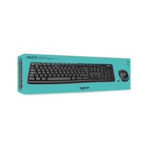 Logitech MK270 Wireless Keyboard and Mouse Combo - Model No: 920-004509