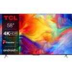TCL P635 58" 4K HDR Google TV