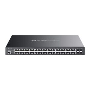 TP-Link Omada 48-Port Gigabit L2+ Managed Switch with 48-Port PoE+ & 4-Port 10GE SFP+ - Model No: TL-SG3452XP