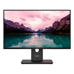 Lenovo ThinkVision E24-40 23.8" FHD Monitor, Raven Black - Model No: 64BAMAT1UK