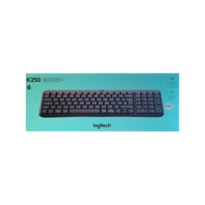 Logitech K250 Bluetooth Keyboard, Black - Model No: 920-013451