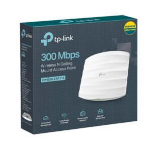 TP-Link 300Mbps Wireless N Ceiling Mount Access Point - Model No: TL-EAP115