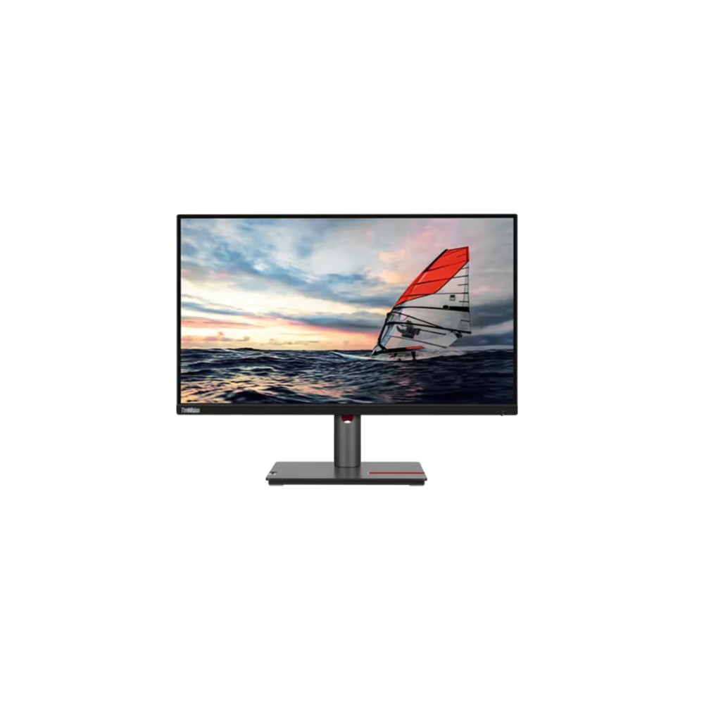 Lenovo ThinkVision P25i-30 24.5" FHD Monitor, Tilt/Swivel/Pivot/Height Adjustable, Raven Black - Model No: 63F4MAT1UK