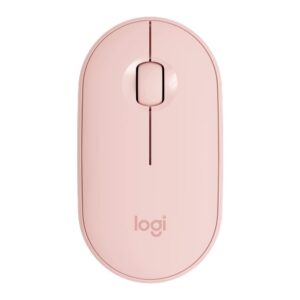 Logitech M350s Pebble Bluetooth Mouse, Tonal Rose - Model No: 910-007014