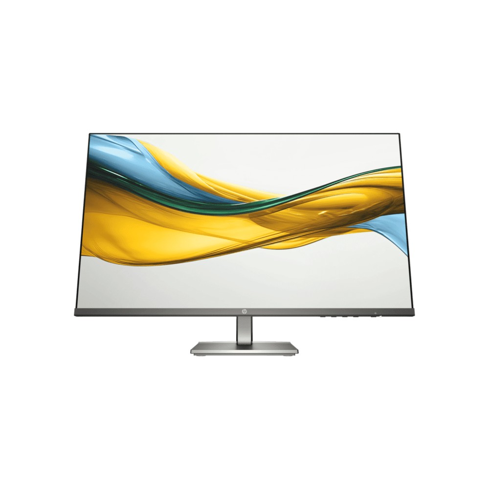 HP Series 5 27" FHD Monitor 527da, Integrated Speakers, Height/Tilt Adjustable, Black - Model No: B11W6AS