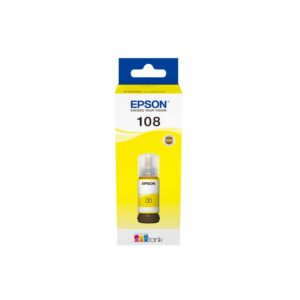 Epson 108 Yellow Ink Cartridge 70ml - for L18050, L8100, L8050 - Model No: C13T09C44A