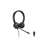 Jabra Evolve 30 II USB-C Wired Stereo Headset, Noise-Cancelling Mic, MS Teams - Model No: 5399-823-369